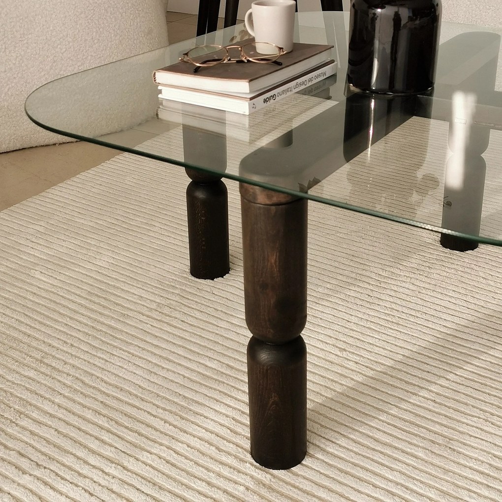 Mesa de Café Kei - Antracite - 80x40x80 cm