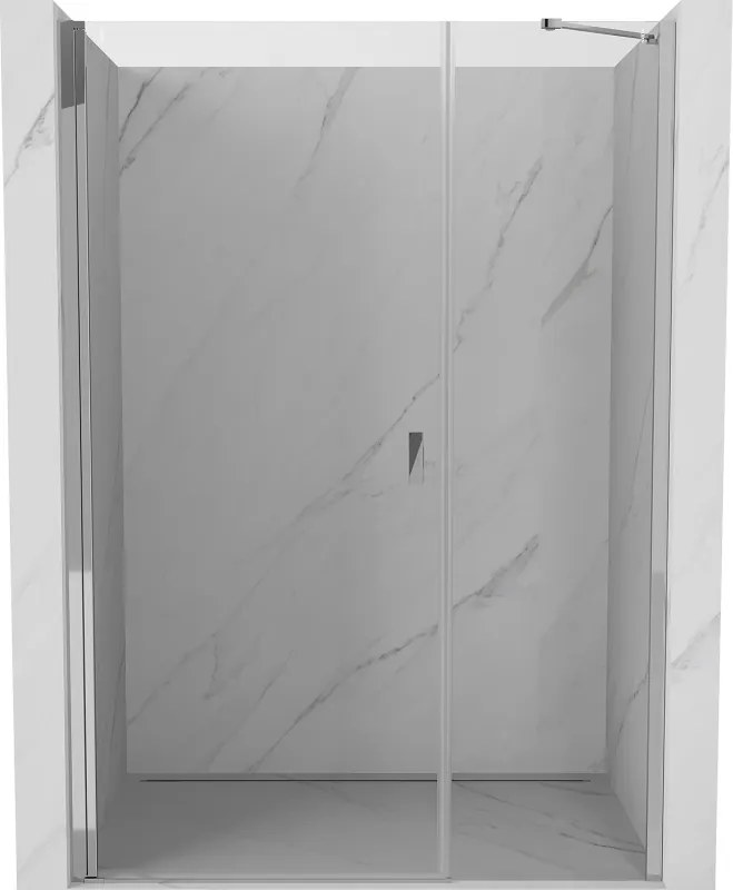 Mexen Mist-B porta de duche pivotante 110 cm, transparente, cromada - 8A2-110-001-01-00