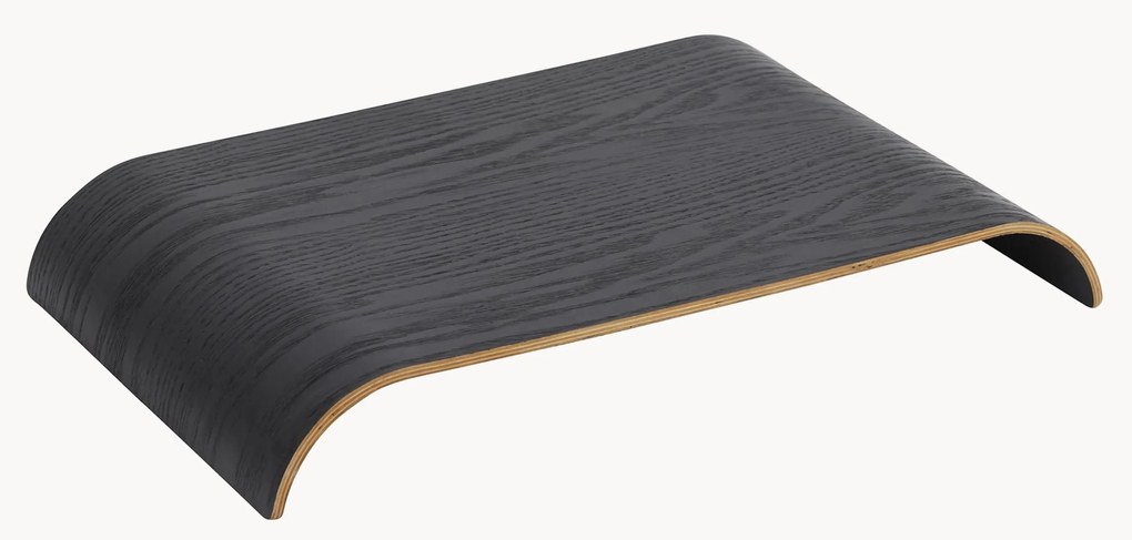 Prateleira em madeira de carvalho Curva