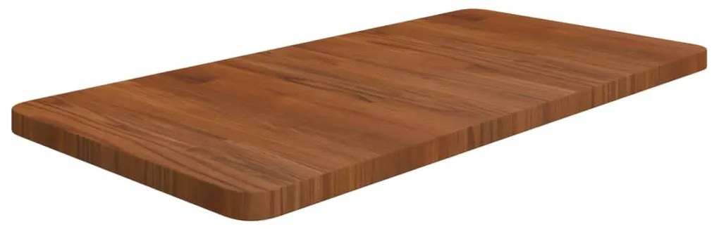 Bancada p/ WC 80x40x2,5 cm madeira tratada castanho-escuro