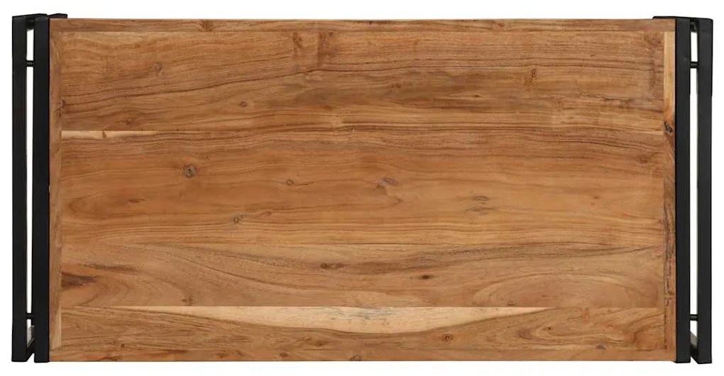 Mesa de centro 100x50x35 cm madeira de acácia maciça