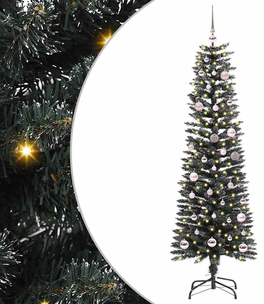 vidaXL Árvore de Natal Artificial Verde 150 cm PVC, Plástico e Aço