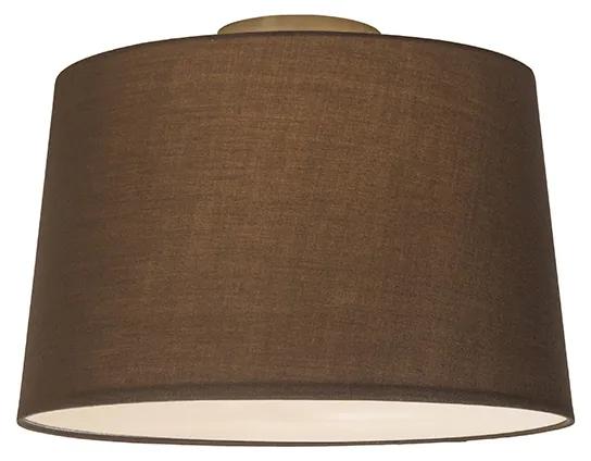 Luminária de teto Combi 40cm marrom com liquidificador Clássico / Antigo,Country / Rústico,Moderno