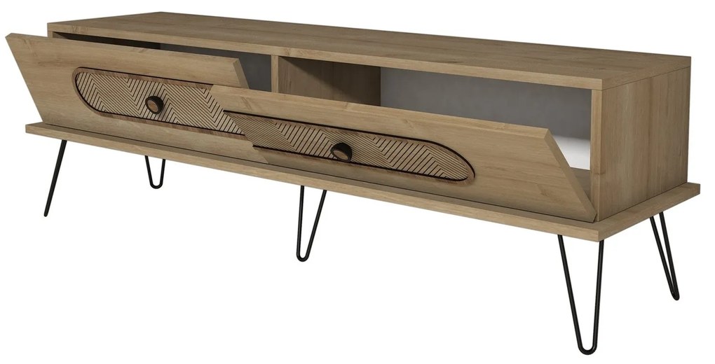 Móvel TV Ekol – Carvalho – 145x45x40 cm