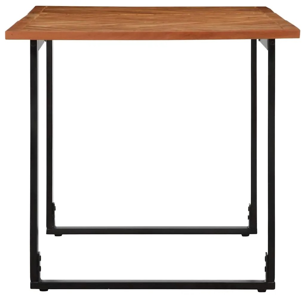 Mesa de jantar 160x80x75 cm Madeira maciça de Acácia