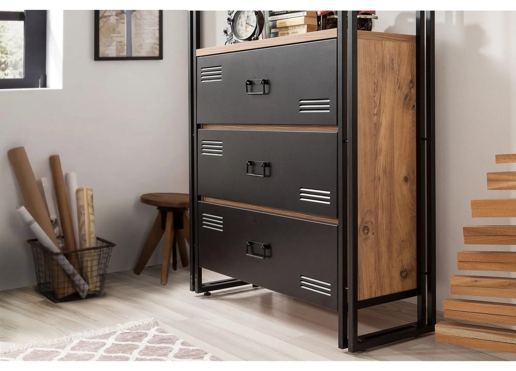 Conjunto de Mobiliário para Sala de Estudo Cosmo – Pinho Atlântico Pre