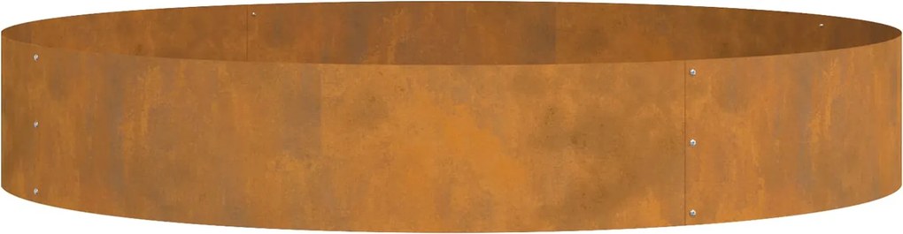 vidaXL Anel de Vaso Castanho 120 x 120 x 20 cm