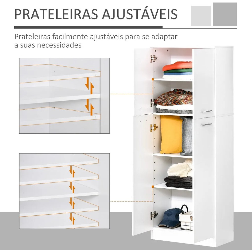 Armário Alto Arcos - Design Minimalista