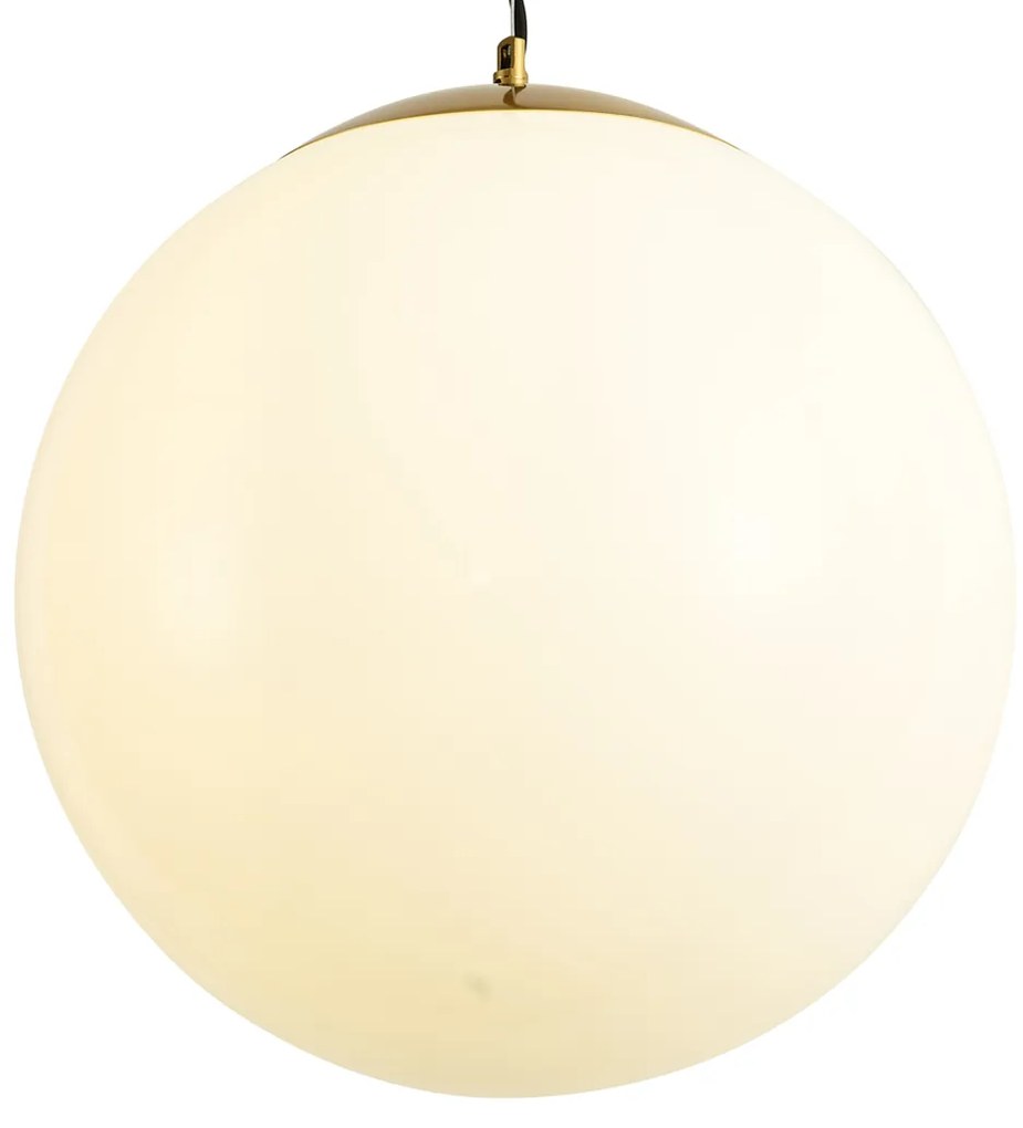 Candeeiro de suspensão escandinavo em vidro opalino 40 cm - Ball 40 Moderno,Design