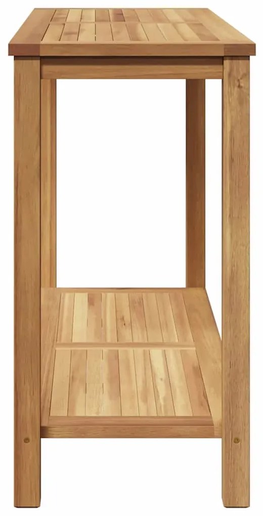 Aparador Castanho 110 x 40 x 45 cm Madeira de teca sólida