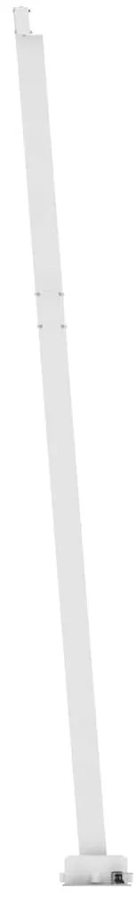 Toldo retrátil manual independente 600x300 cm cor creme