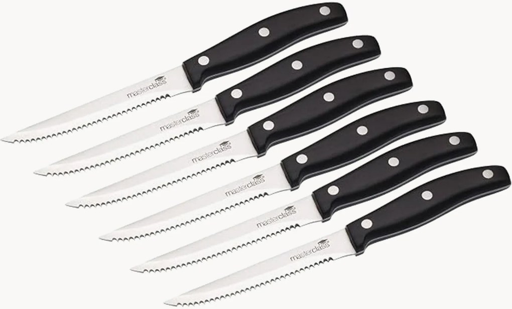 Facas de bife Essentials, conjunto de 6