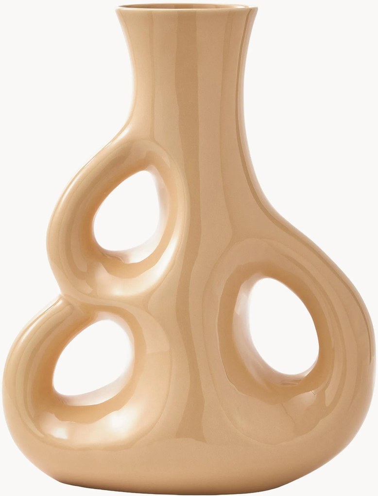 Jarra em cerâmica Three Ears, Alt 51 cm