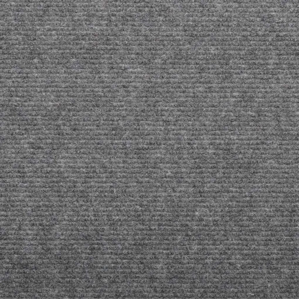 Tapetes de escada adesivos 30 pcs 56x17x3 cm cinzento