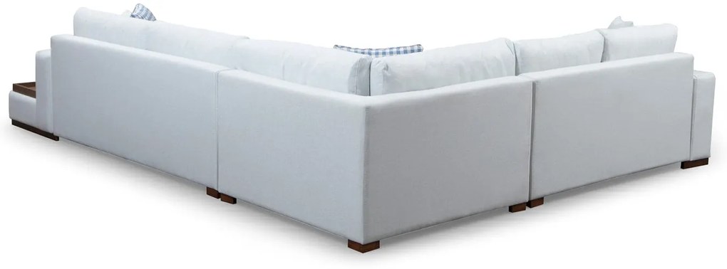 Sofá de Canto Loop – Branco – 282 x 363 cm