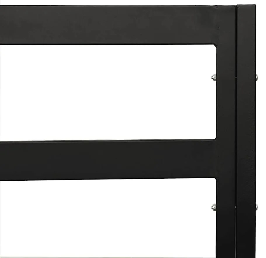 Cadeiras de jardim c/ almofadões cinzentos 2pcs 68x76x79 cm aço
