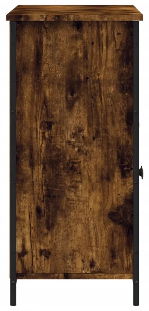 Aparador 100x35x75 cm derivados de madeira carvalho fumado