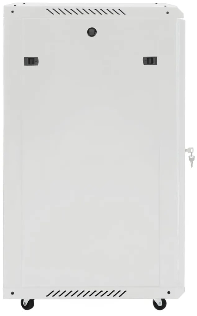 Armário bastidor 15U 19" IP20 60x60x100 cm cinzento