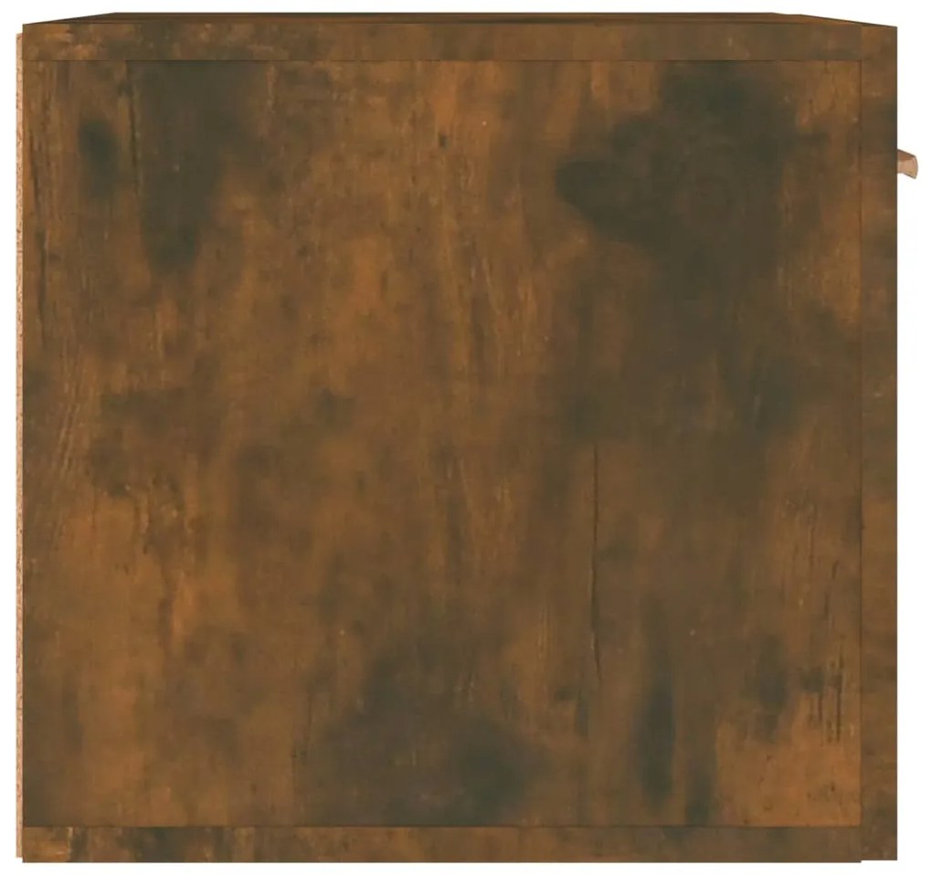Armário parede 60x36,5x35 cm derivados madeira carvalho fumado