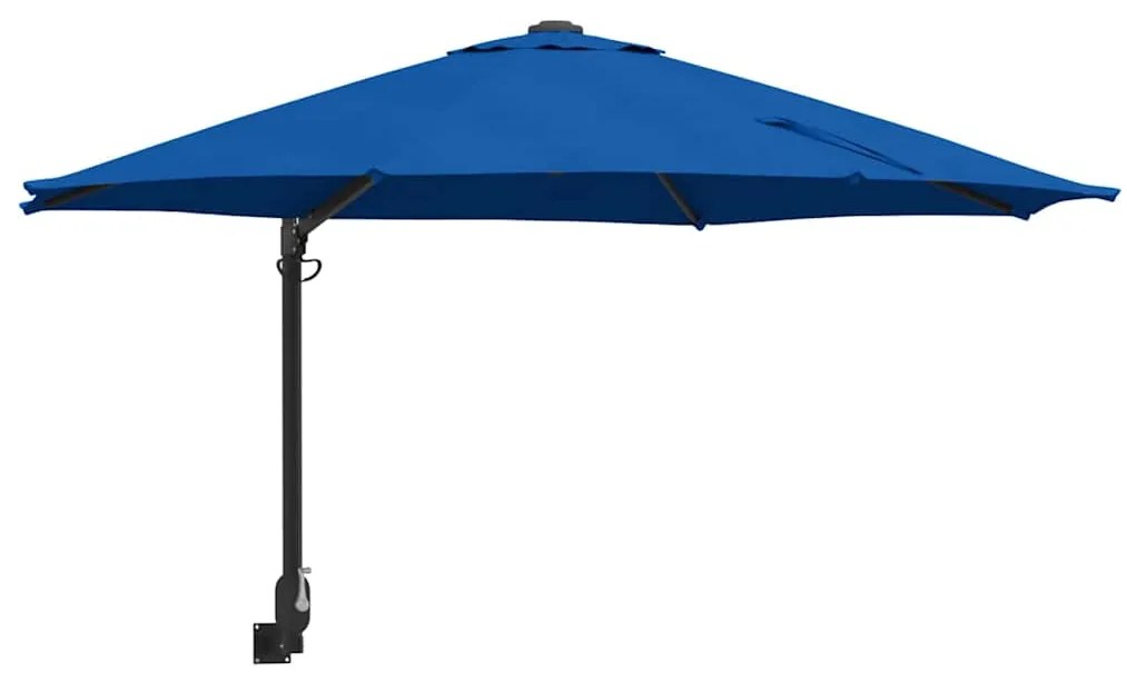Guarda-sol de parede da , azul celeste, 250 cm