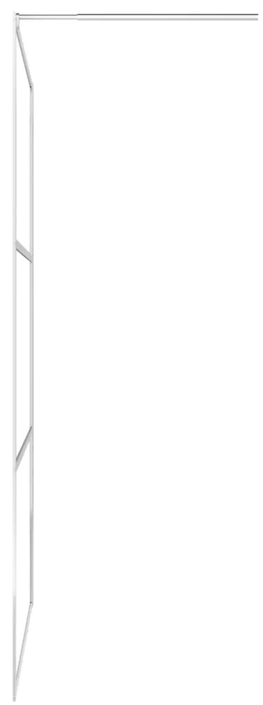 Divisória de chuveiro 80x195 cm vidro semiopaco ESG