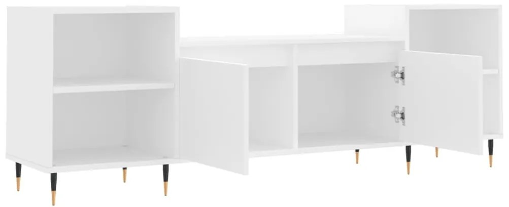 Móvel p/ TV 160x35x55 cm derivados de madeira branco