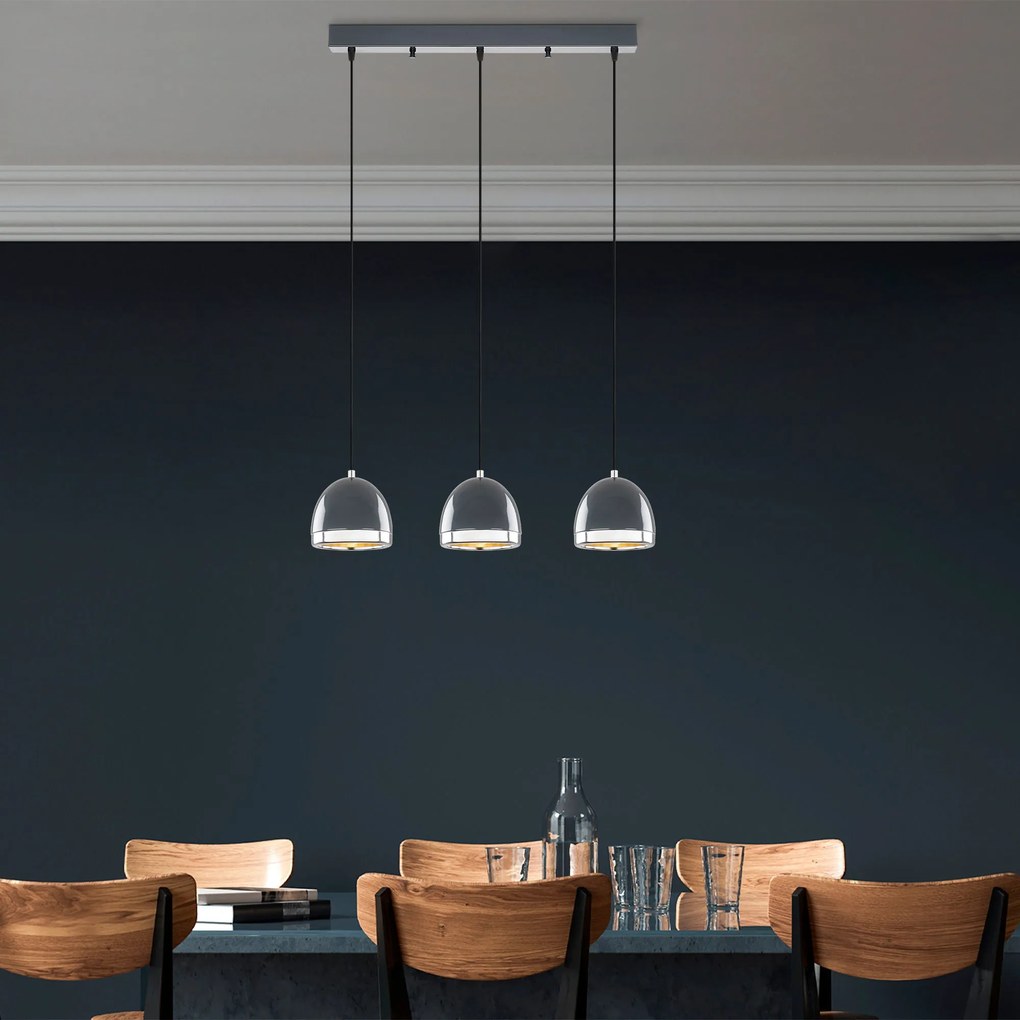 Candeeiro de Teto Mugo – Antracite – 62 x 17 x 110 cm
