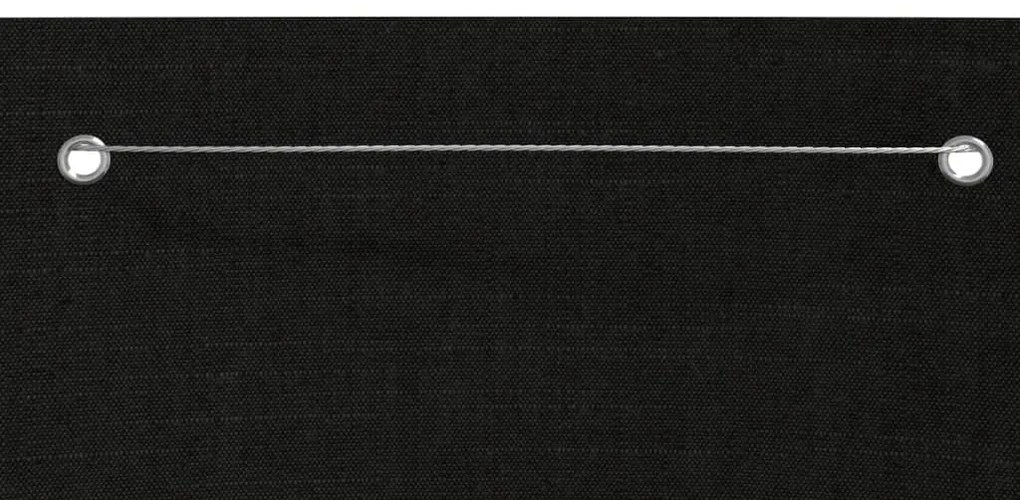 Tela de varanda 140x240 cm tecido oxford preto