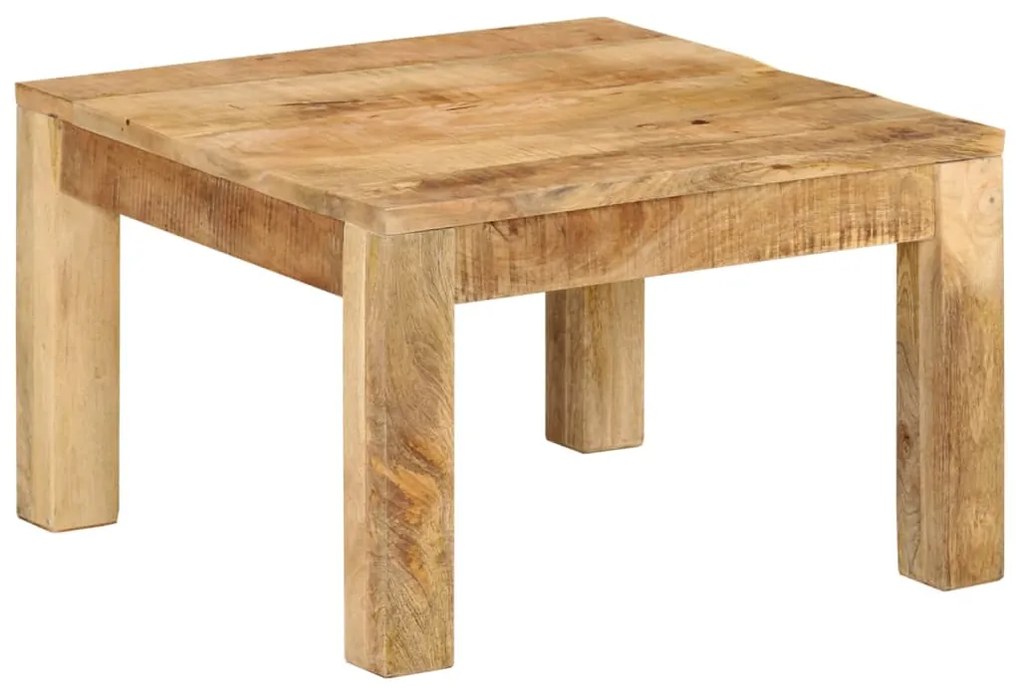 Mesa de centro 55x55x35 cm madeira de mangueira maciça