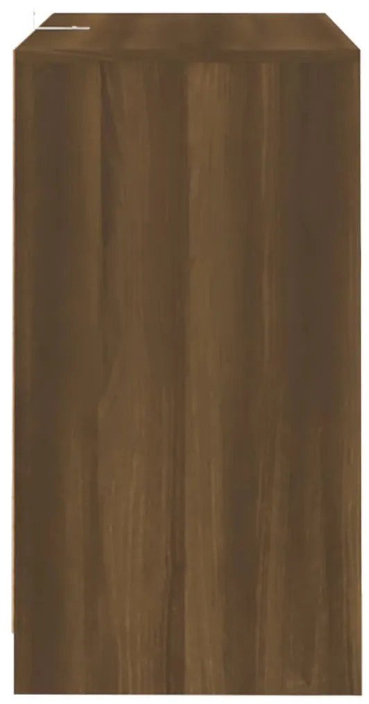 Aparador 70x41x75 cm madeira processada carvalho castanho