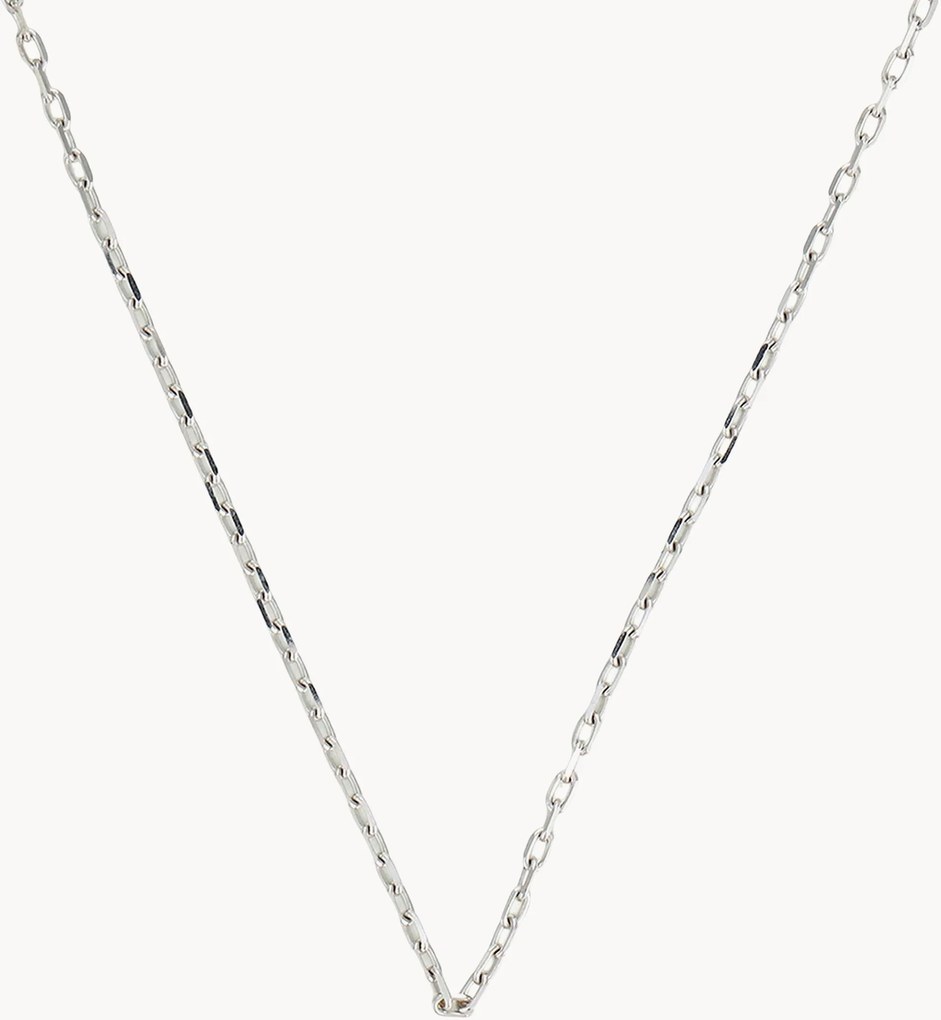 Corrente em ouro branco Tonga