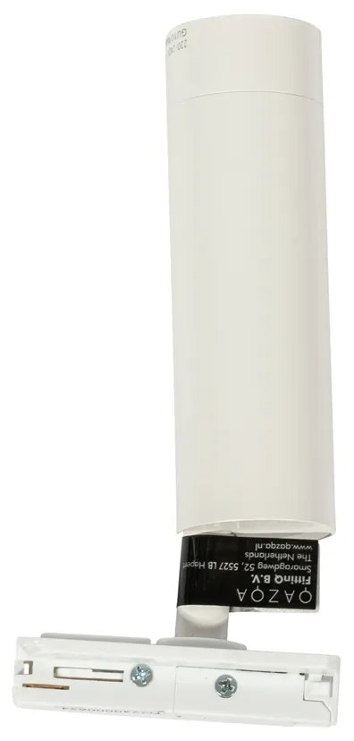 Foco moderno branco para sistema de calha monofásico 35mm - Iconic Jeana Luxe