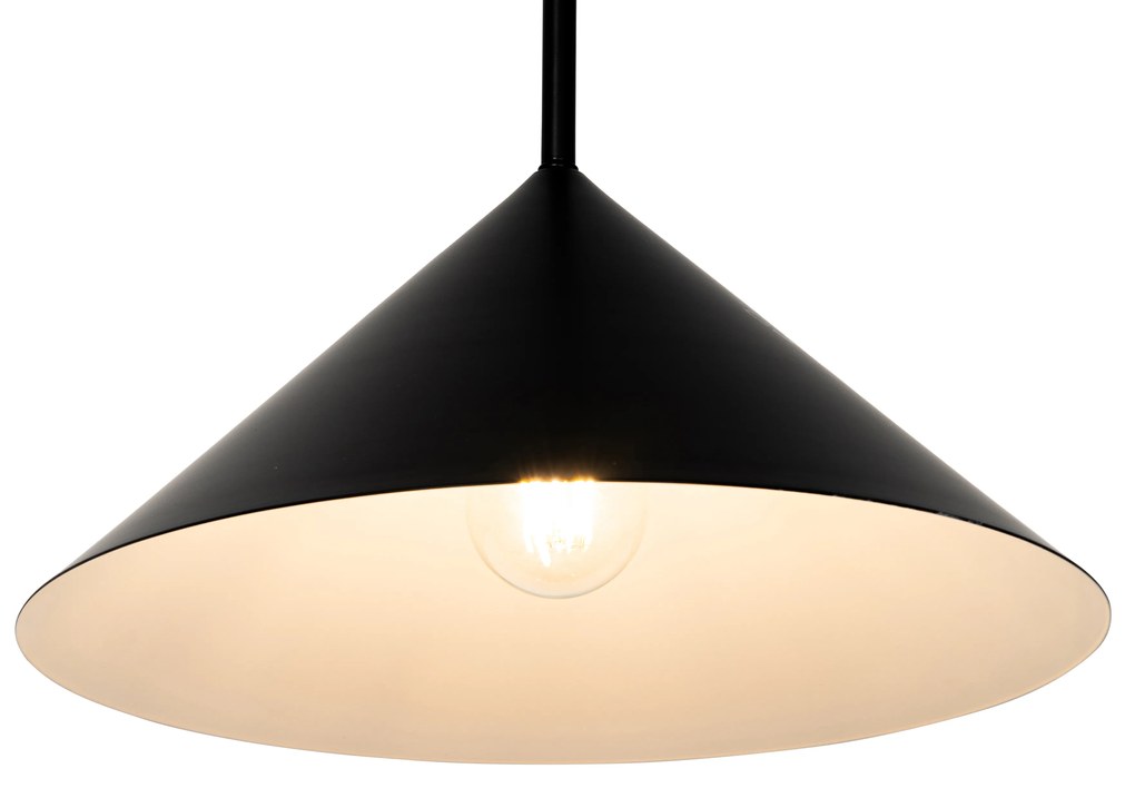 Candeeiro de suspensão design preto - Triangolo Design
