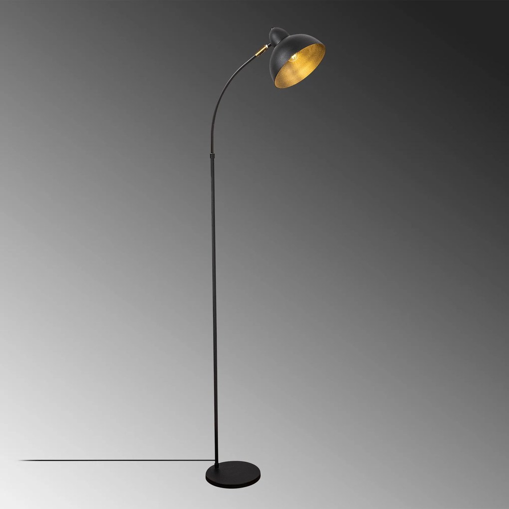 Candeeiro de Chão Varzan – Preto Antigo – 20 x 43 cm