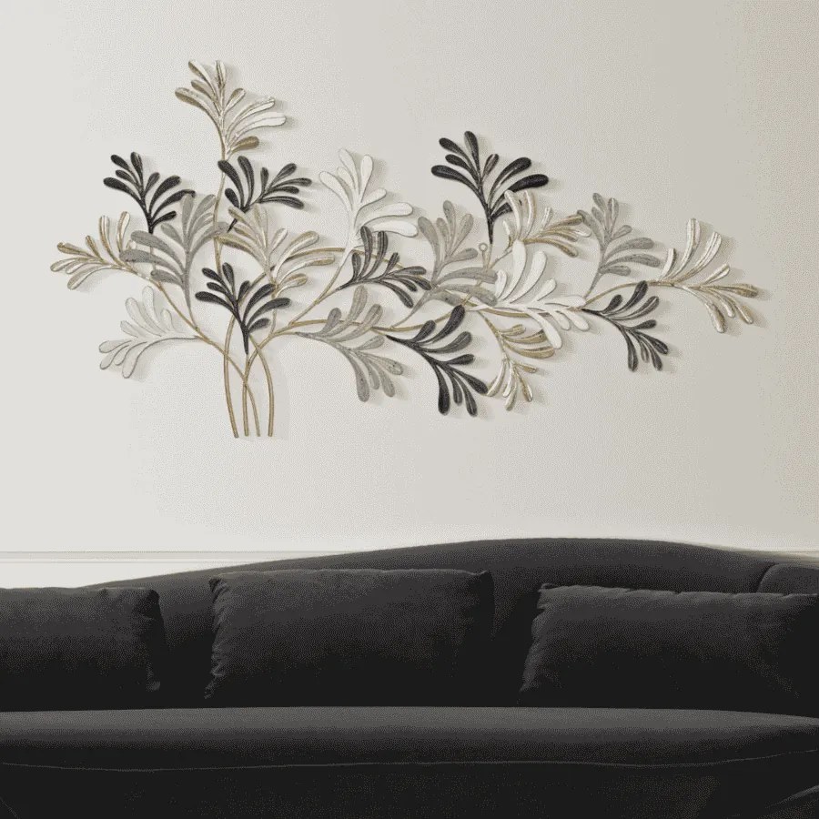 PAINEL DE PAREDE DE FERRO LIXY 130,8X7,6X70,5 CM MULTICOLORIDO