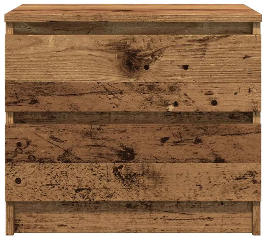 Mesa de cabeceira 50x40x43,5 cm derivados madeira madeira velha