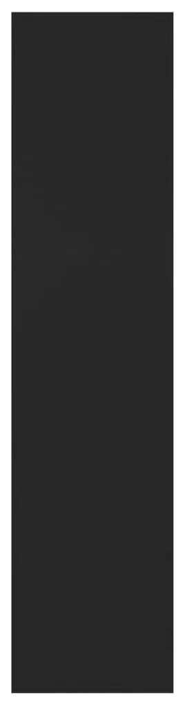 Estante 50x25x106 cm derivados de madeira preto