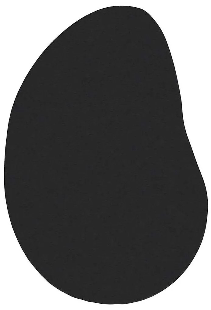 Tapete Preto 100 x 200 cm Lã