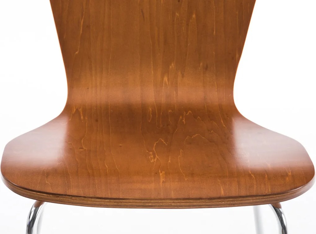 Conjunto de 2 cadeiras cozinha e jantar Aaron 43 x 84 x 50 cm Castanho