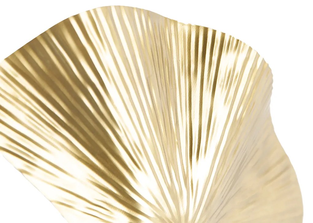 Candeeiro de mesa oriental em latão com preto 2 luzes - Louka