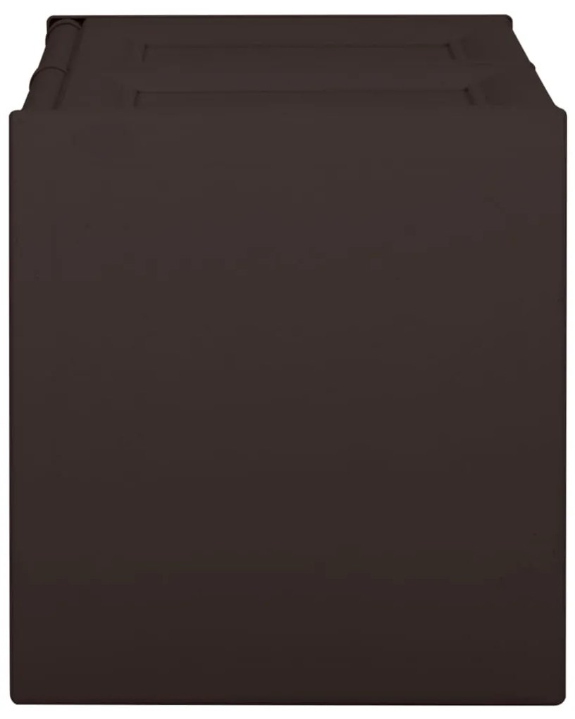 Caixa para almofadões 86x40x42 cm 85 L castanho