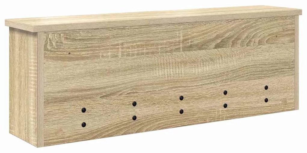 Cabideiro de Parede Carvalho sonoma 75 x 16 x 26 cm