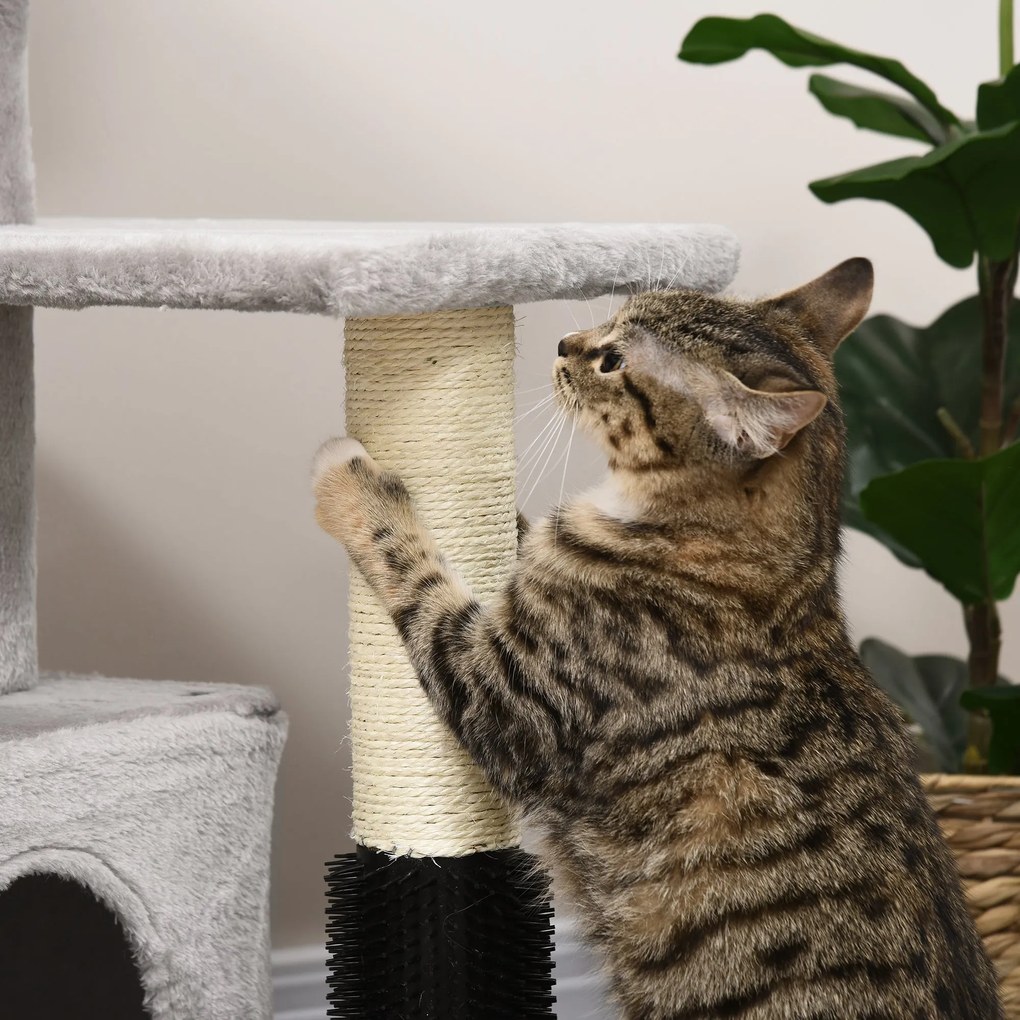 PawHut Arranhador para Gatos Médios Altura 85 cm Arranhador para Gatos