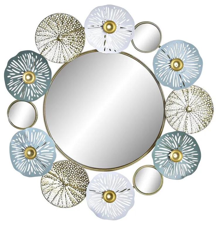 Espelho de Parede Dkd Home Decor Dourado Metal Menta (50 X 5 X 51 cm)