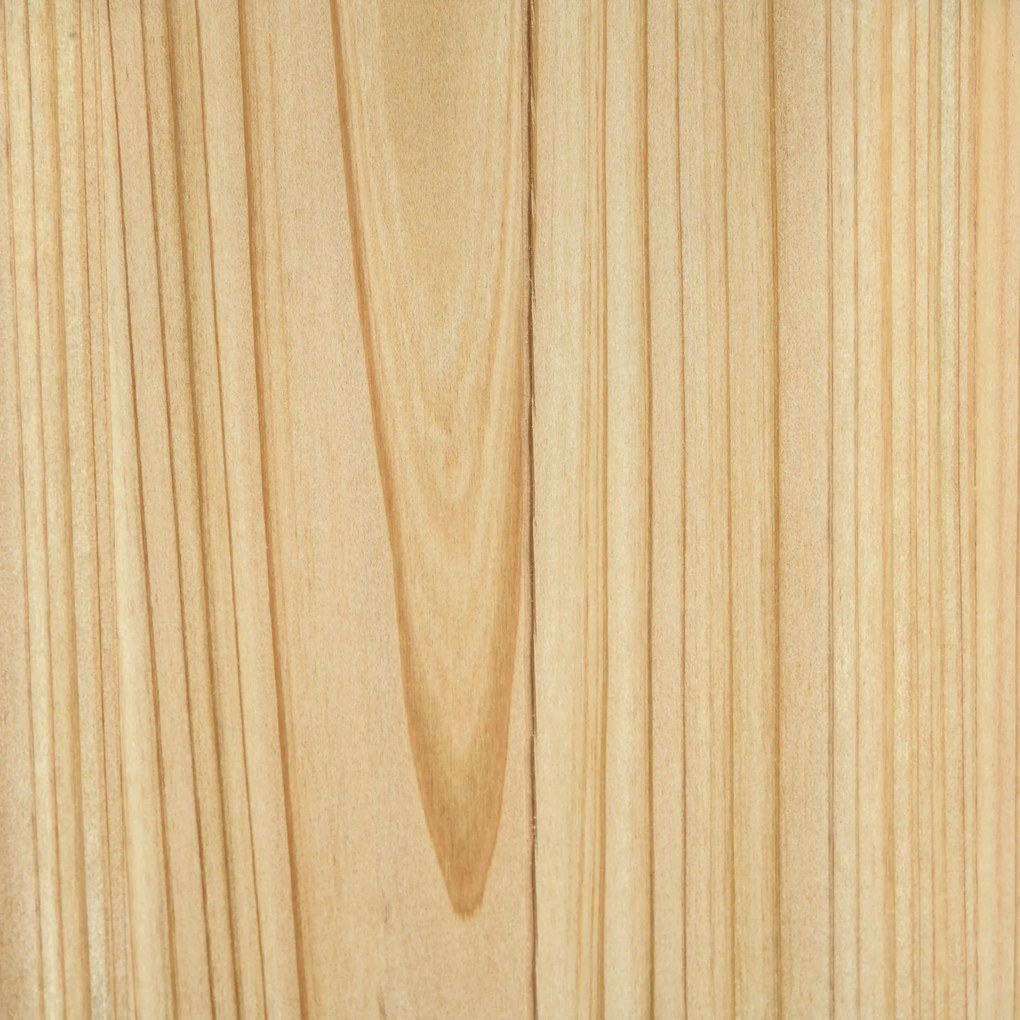 Outsunny Biombo Exterior com 3 Painéis de Madeira e 4 Floreiras Ecrã de Privacidade de Jardim com Floreira Orifícios de Drenagem Separador de Ambientes para Varanda Pátio 133x62x165cm Madeira
