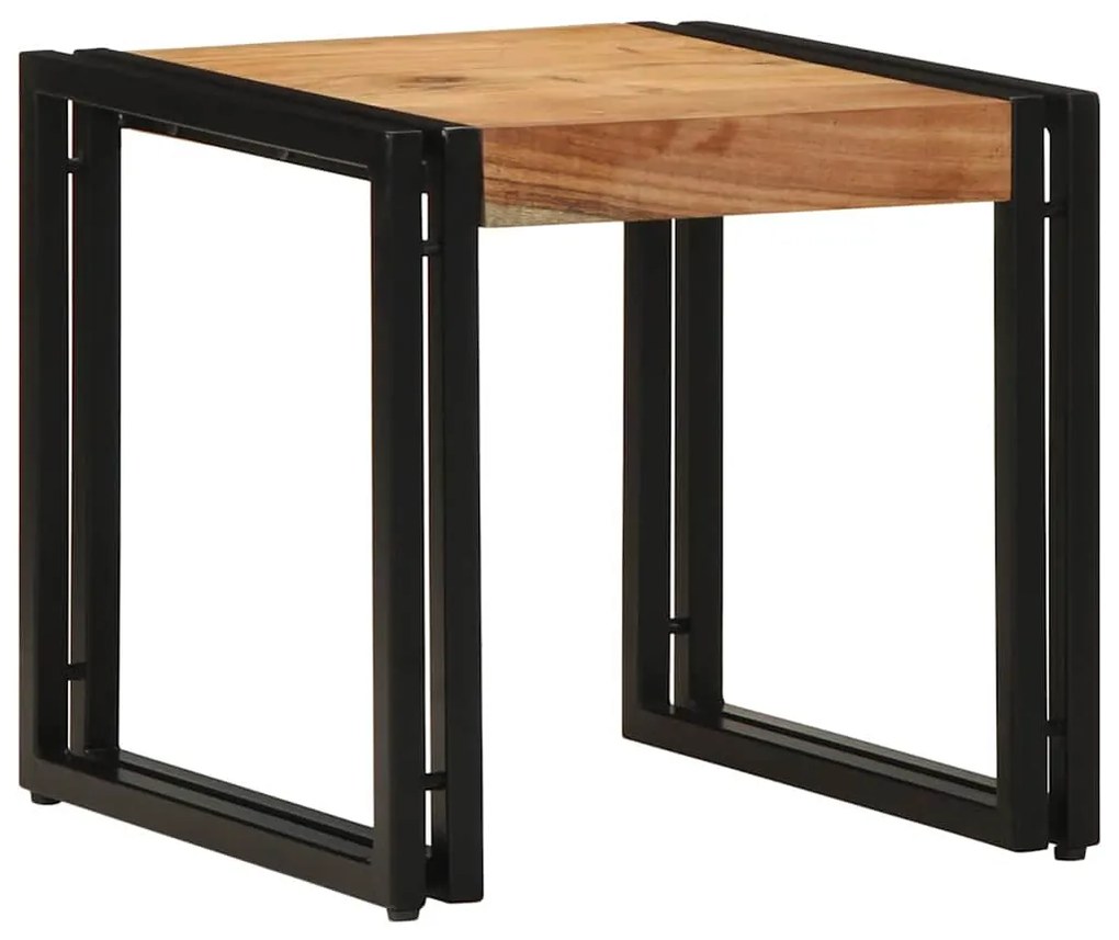 Mesa de centro vidaXL 40x50x38 cm Madeira de acácia