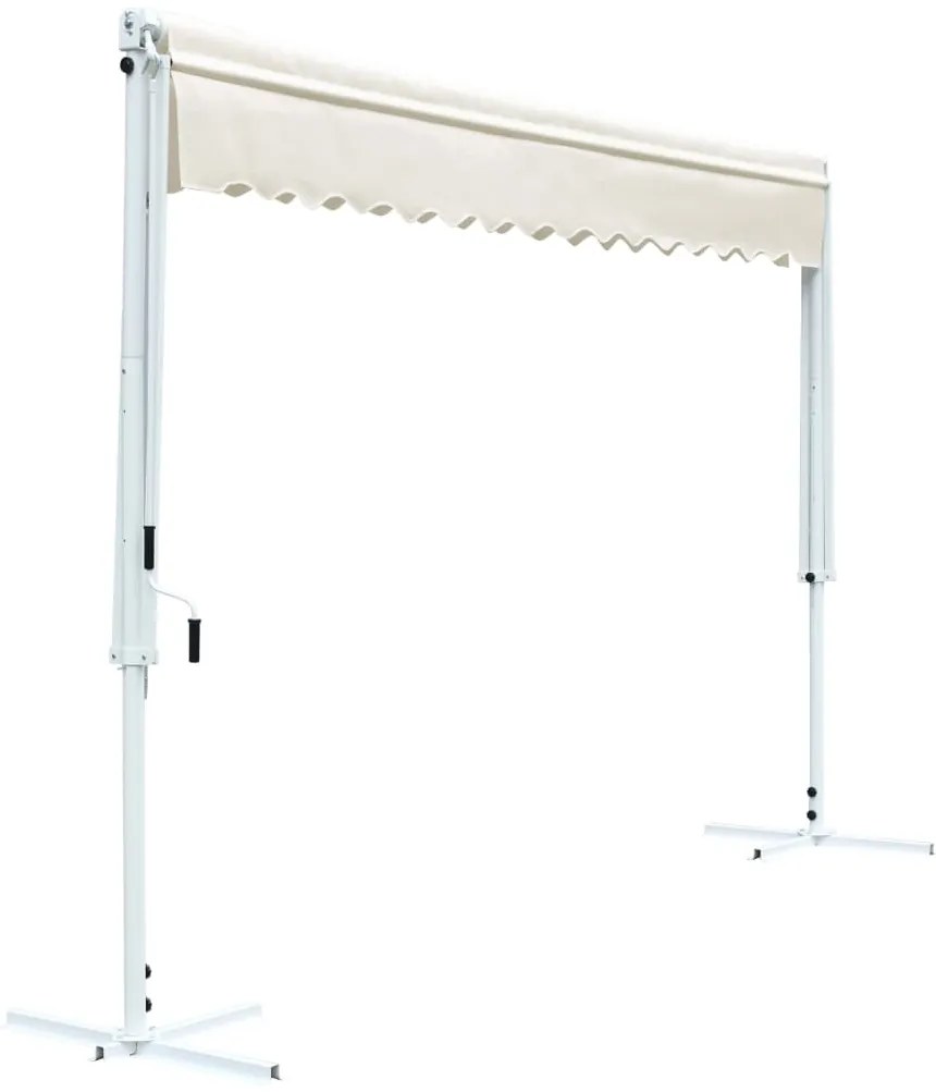 Toldo de pé 4x3 m creme