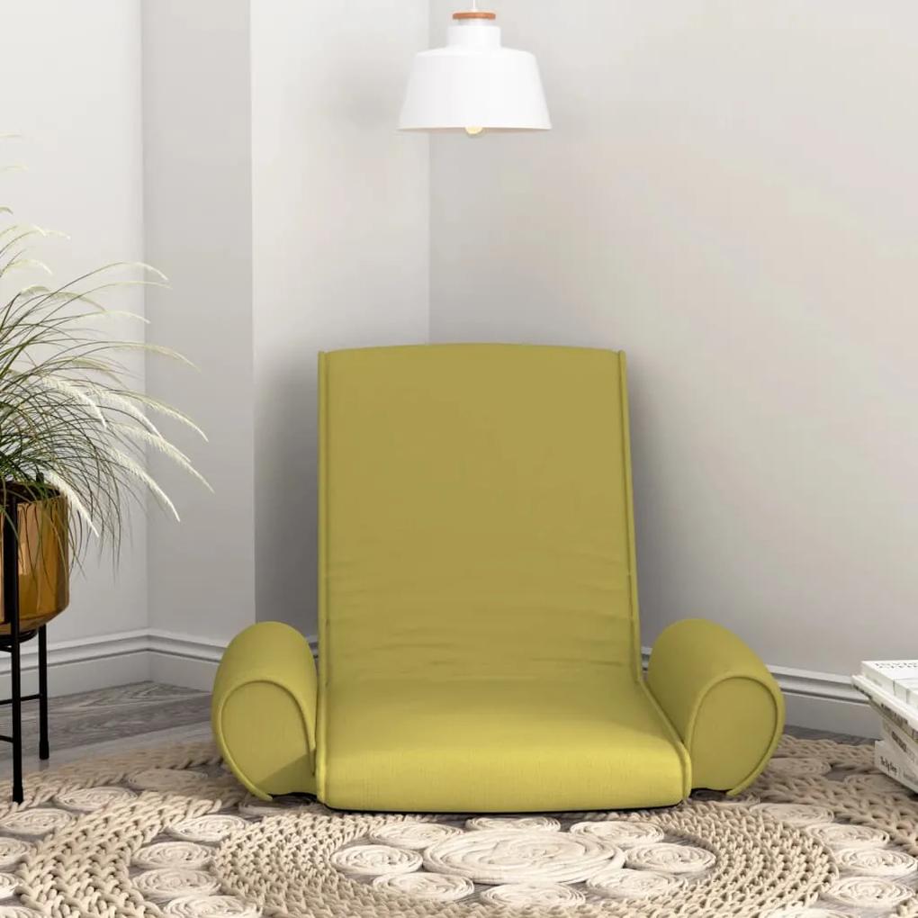Colchão/cadeira de piso dobrável tecido verde