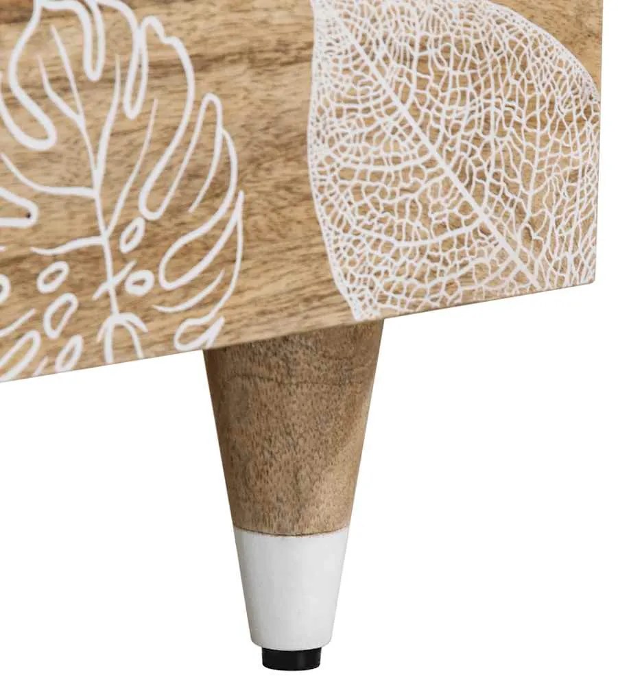 Mesa de centro 100x54x40 cm madeira de mangueira maciça