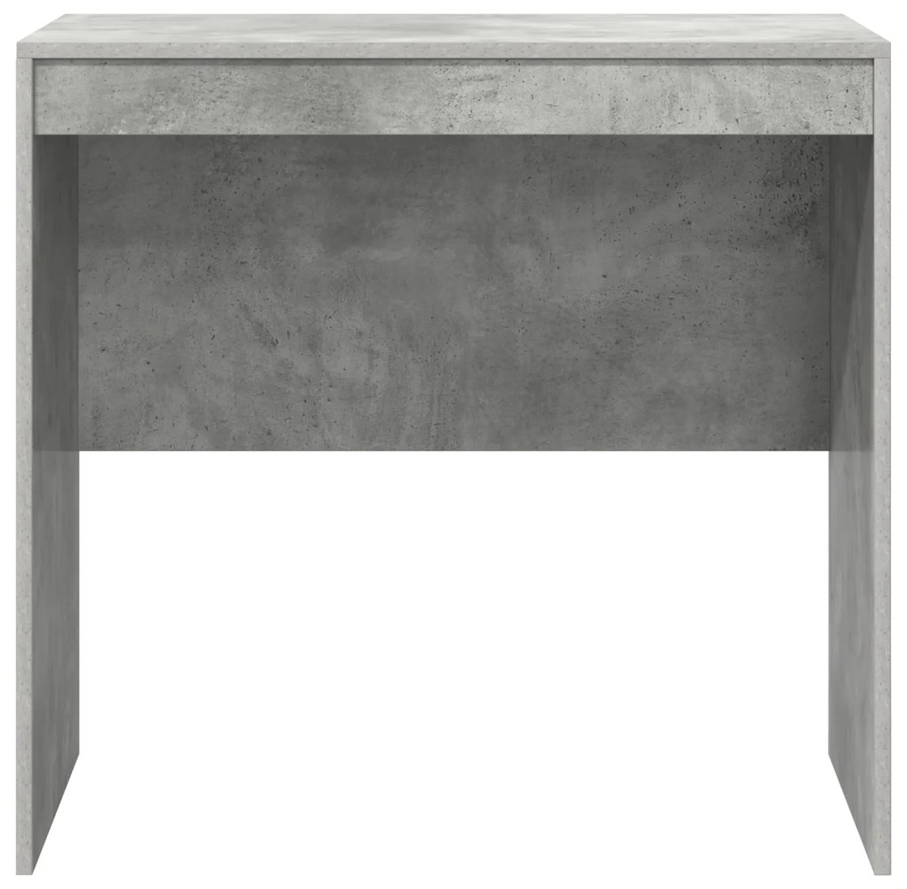 Mesa Betão Cinza 80x50x76 cm Madeira engenheirada
